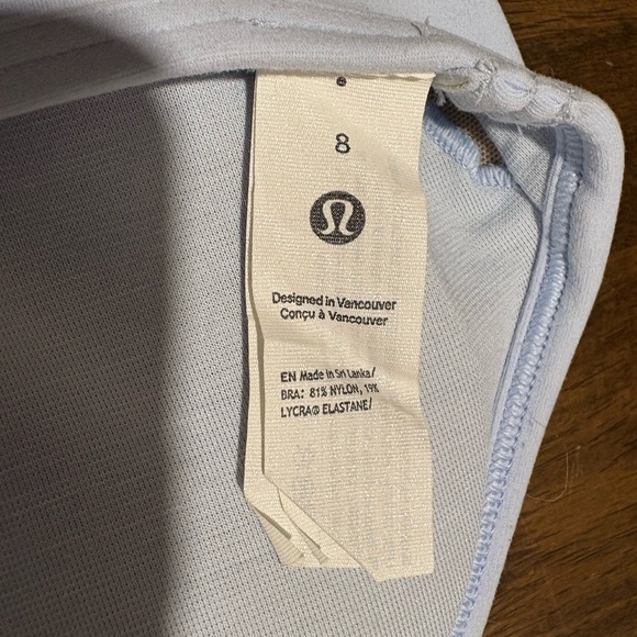Lululemon Flow Y bra - colour Windmill - Picture 4 of 5